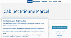 Desktop Screenshot of cabetiennemarcel.com